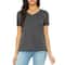 Galaxy by Harvic Women's Loose Fitting Short Sleeve V-Neck T-Shirt